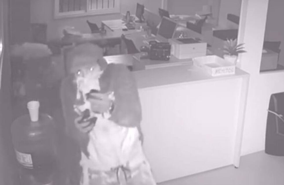 Video: así robaron en las oficinas de El Hornito Santiagueño