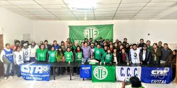 Presentación de lista N°1 German Abdala de la CTA
