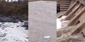 Cenizas en el río de Alpa Corral\u002E
