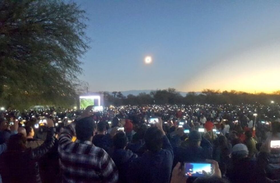 Así vivió La Rioja el eclipse solar desde Mascasín
