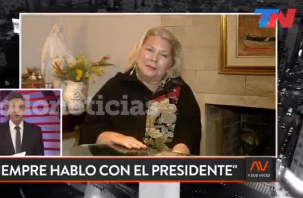 Elisa Carrió: "Con el único que hablo es con el Presidente"