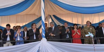 Acto homenaje al Gral\u002E San Martín en Jujuy