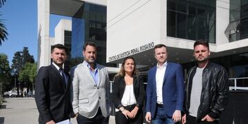 Denuncia presentada contra Beto Riba en el Centro de Justicia Penal\u002E (Prensa)