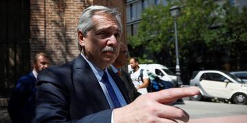 Alberto Fernández y una probable visita a México invitado por López Obrador\u002E (EFE)