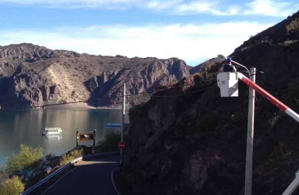 Nueva iluminación para el circuito turístico más deseado de San Rafael