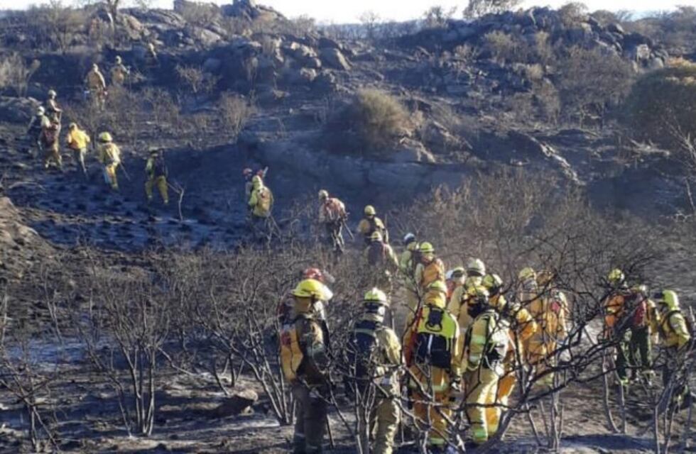 Controlaron el incendio en Cuesta Blanca