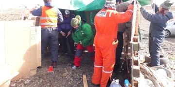 Carpas en ingreso a yacimientos\u002E