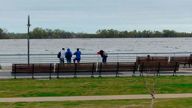 La ciudad de Rosario arranca la semana con un lunes nublado.