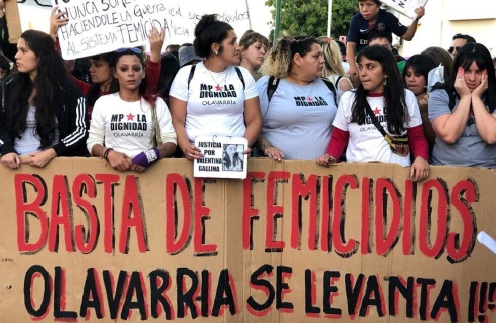 Olavarría: marcharon para pedir justicia por el femicidio de Valentina