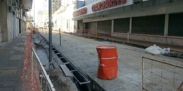 La obra abarca 14 cuadras para darle prioridad al peatón\u002E (El Informante)