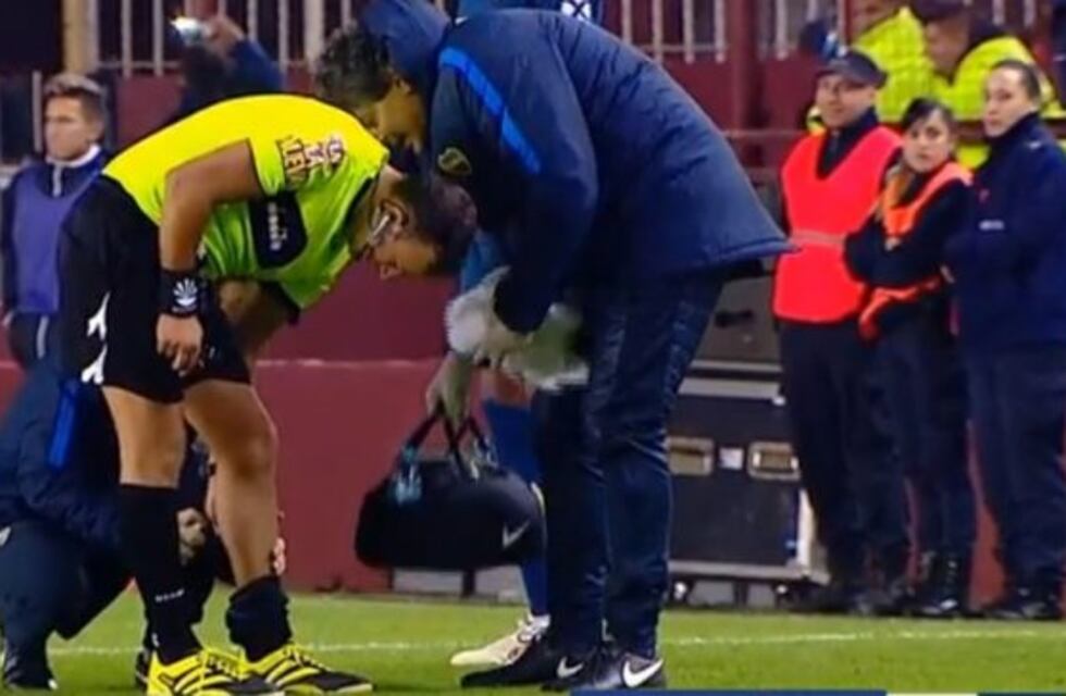 Insólito: hubo cambio de árbitro en la goleada de Boca a Alvarado por Copa Argentina