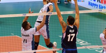 Argentina no pudo con Italia (Foto: FIVB)