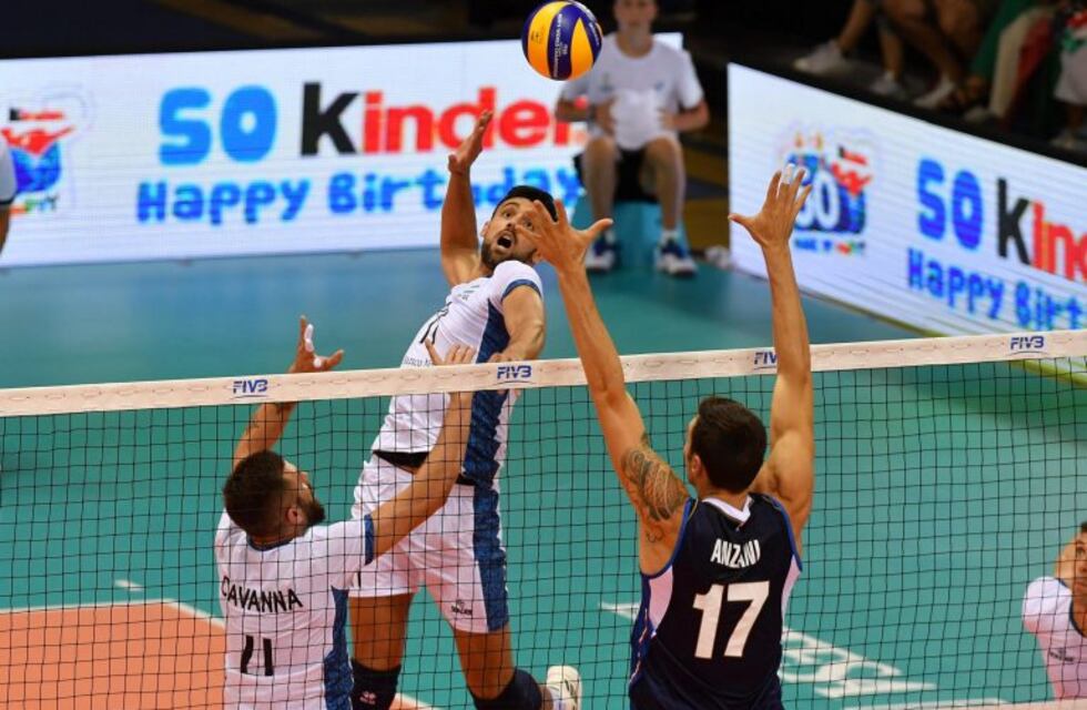 Mundial de Vóley: Argentina no pudo con la poderosa Italia