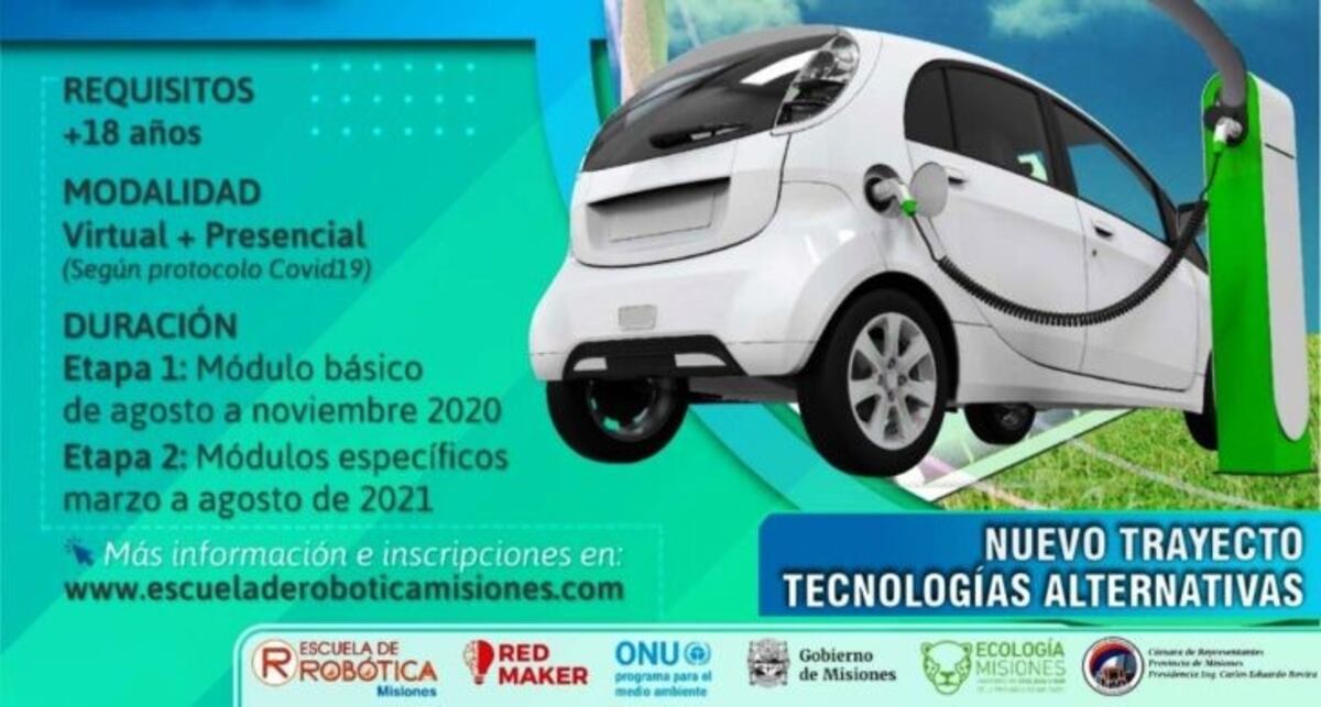Inscripciones abiertas y gratuitas para el nuevo trayecto Tecnologías Alternativas de la Escuela de Robótica