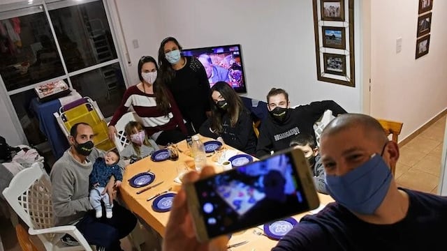 Las reuniones familiares quedaron prohibidas\u002E (foto: Juan José García)