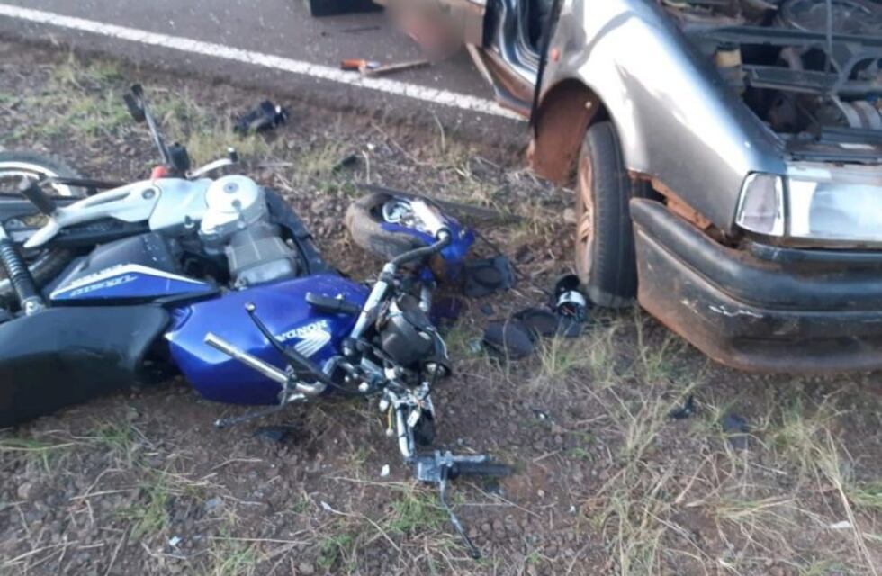 Un motociclista falleció en un accidente vial en Andrade