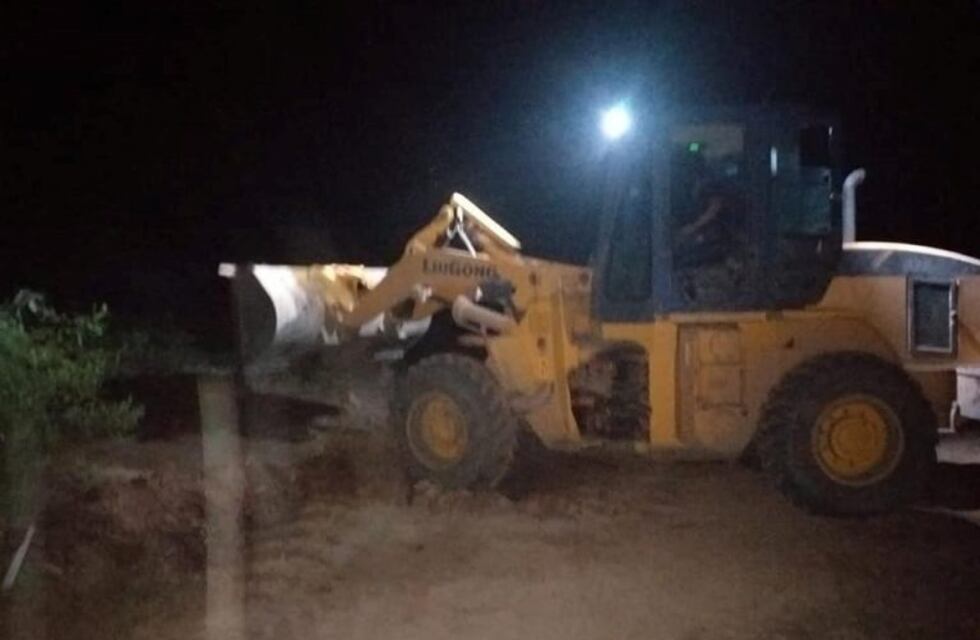 Destrozaron los bordes de acceso a Añatuya