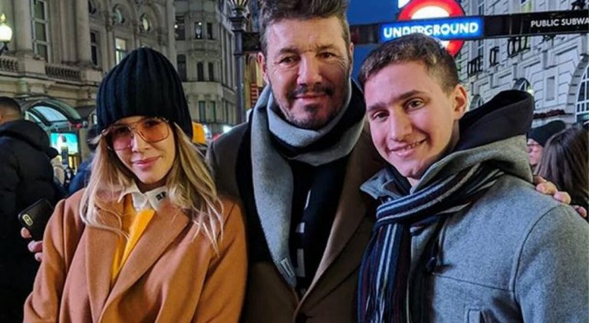 Marcelo Tinelli, Guillermina Valdés y Agustín Kafka en Londres\u002E