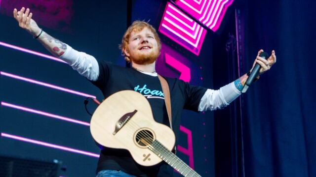 11/06/2019 El cantautor británico Ed Sheeran da un concierto en el estadio Wanda Metropolitano de Madrid\u002E CULTURA Ricardo Rubio - Europa Press