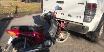 Un choque en Paraná dejó a un joven internado con traumatismo de cráneo