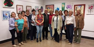 Exposición Centro de Jubilados y Pensionados en el CCE (Facebook/CCE)