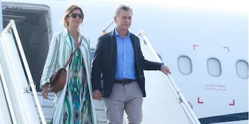 Mauricio Macri llegó al país\u002E