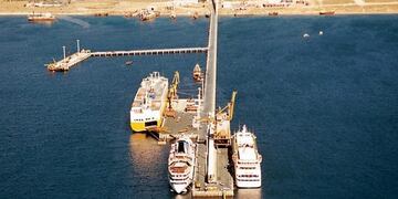 Un estibador cayó al agua y la estación de salvamento de Prefectura Naval le salvó la vida