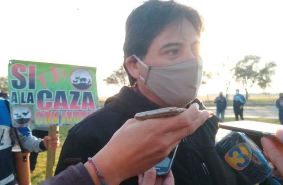 Cazadores pampeanos se manifestaron en Santa Rosa en reclamo del reinicio de la actividad