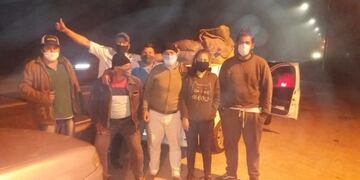 Después de 40 días de estar varados en la ruta 8 formoseños pudieron ingresar a la provincia