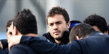 Juan Martín Hernández sorprendió al mundo del rugby con el anuncio de su retiro\u002E AFP PHOTO / FRANCK FIFE