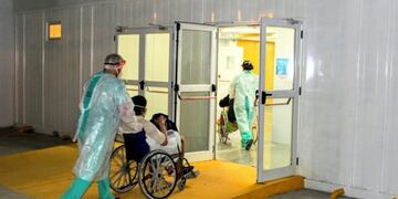 El Hospital Modular atiende a todos los casos graves existentes\u002E (Prensa Gobierno del Chaco)