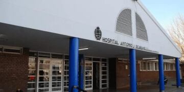 La pareja que resultó herida se encuentra internada en el Hospital Scaravelli en observación. Gentileza
