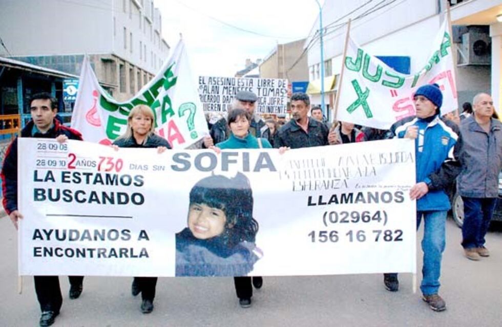 Confirmaron que la joven hallada en Chubut no es Sofía Herrera