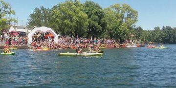 Cruce del dique La Florida, en San Luis\u002E