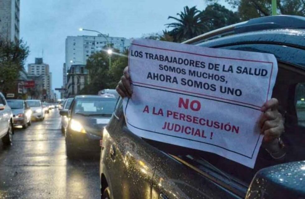 Los médicos bahienses se hicieron escuchar junto al resto del país