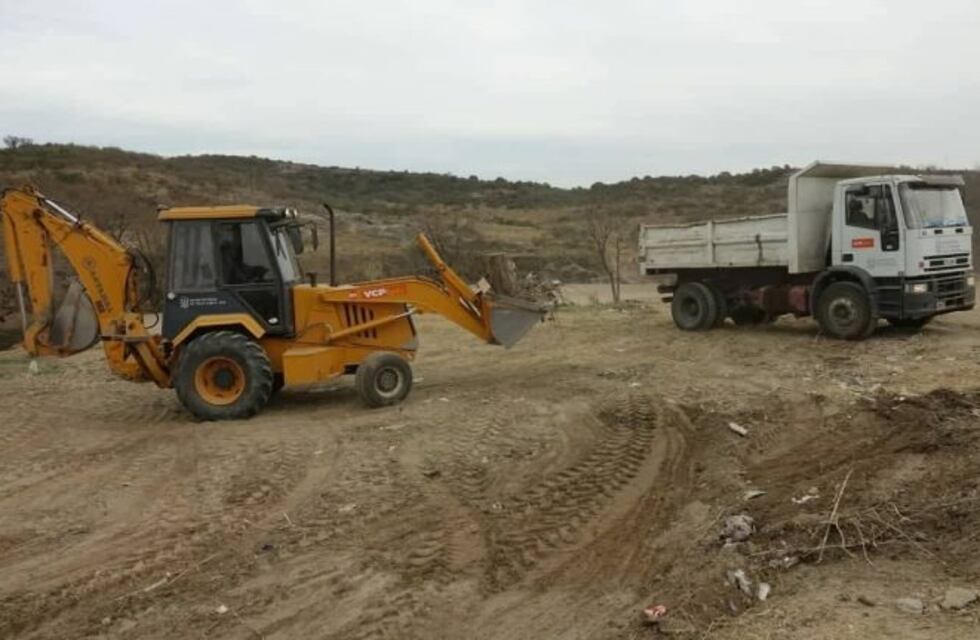 Avanzan las obras en las calles del barrio Colinas