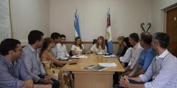 Los concejales de la ciudad se reunieron con la fiscal Ángela Capitanio (web)