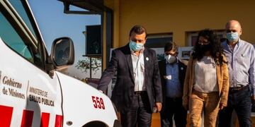 Aniversario de Fachinal con entrega de equipamiento para Salud\u002E En el departamento Posadas Capital\u002E