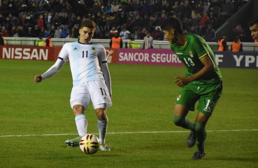 La Selección Sub-23 goleó 5-0 a Bolivia en un amistoso de preparación para el torneo Preolímpico