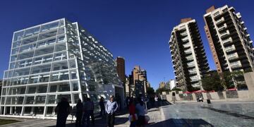 Las nuevas obras de la Plaza España.