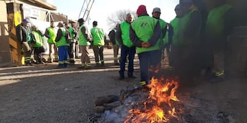 Paro de empleados municipales Jesús María (Gentileza Mas Radio)