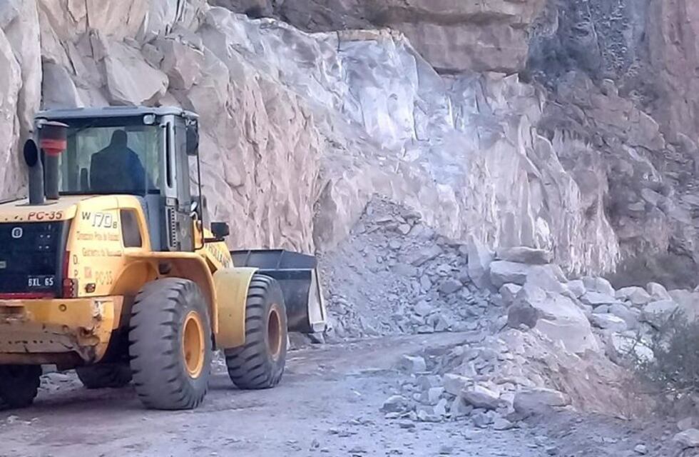 Habilitaron el tránsito en el  Cañón del Atuel