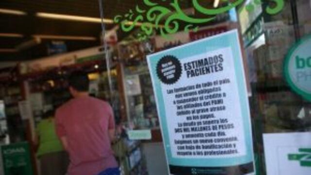 Farmacias vuelven a atender a afiliados de Pami.