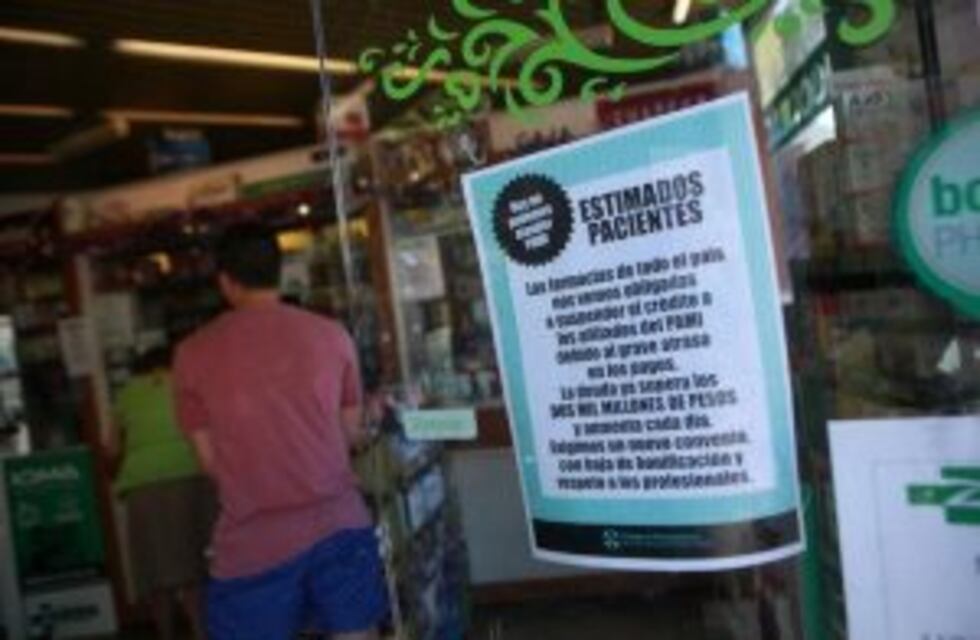 Farmacias vuelven a venderle a Pami hasta el 31 de diciembre