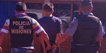 Atraparon al joven que mató a su padre en defensa de su madre\u002E (Foto: El Territorio)
