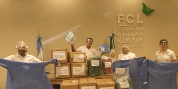 La Fundación Garrahan donó a Chaco elementos de protección para enfrentar el coronavirus