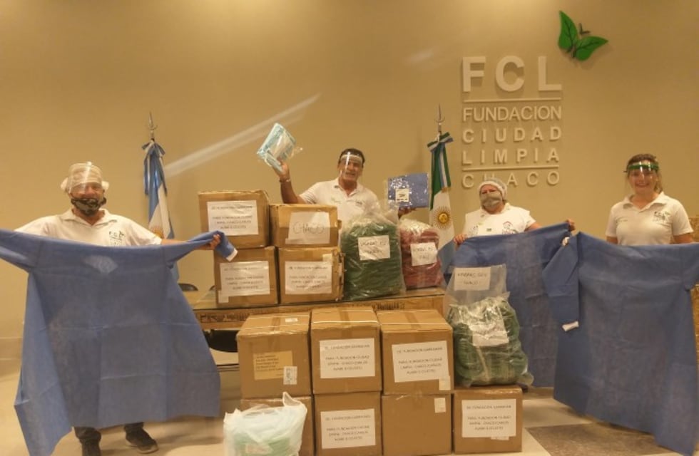 La Fundación Garrahan donó a Chaco elementos de protección para enfrentar el coronavirus