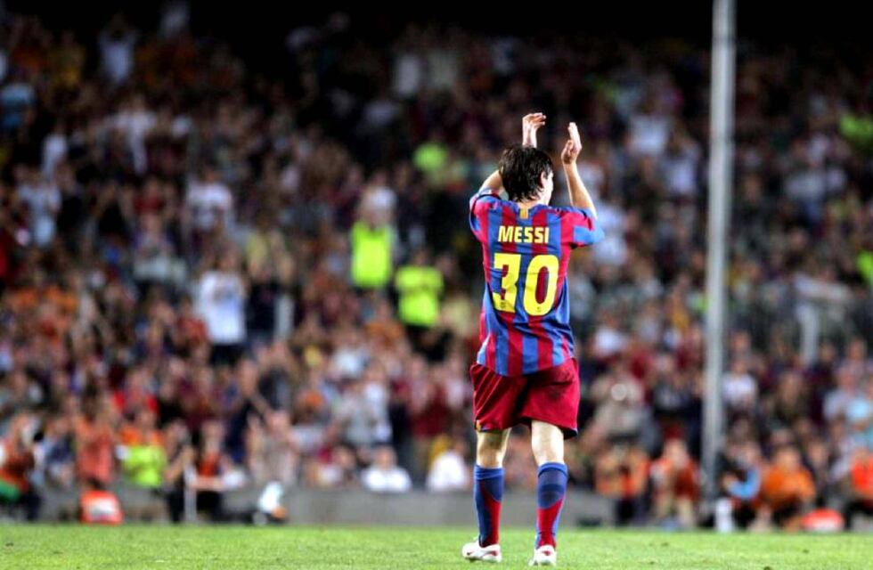 Cómo le fue a Lionel Messi usando el número 30 en Barcelona