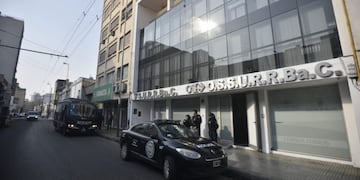 Allanamientos en la sede del Surrbac y los domicilios de Mauricio y Franco Saillén, responsables del sindicato\u002E