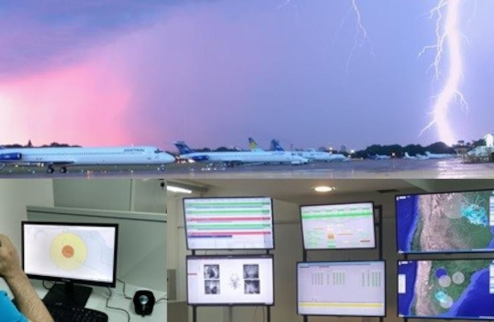 El aeropuerto de Mendoza sumó un detector de rayos